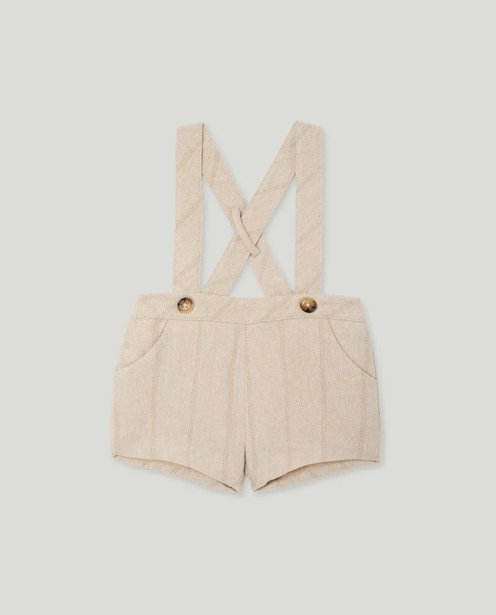 Бермуды с фантазийными бретелями для младенца Coconut El Corte Inglés, бежево-серый
Бермуды с фантазийными бретелями для младенца Coconut El Corte Inglés, бежево-серый