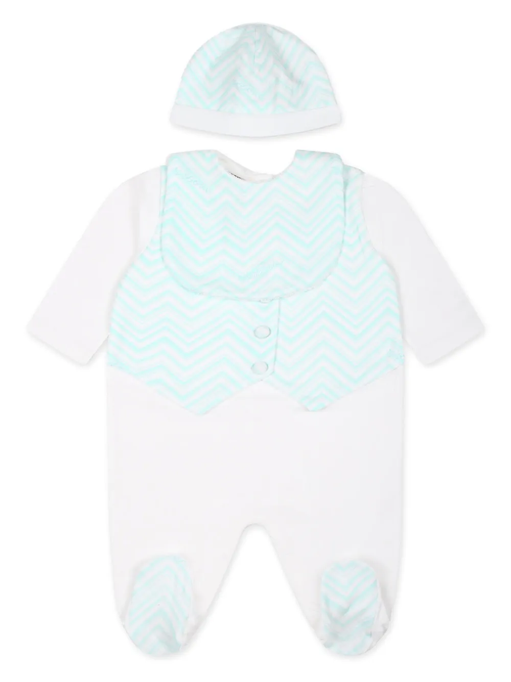 Комплект для новорожденного с узором зигзаг Missoni Kids, белый
Комплект для новорожденного с узором зигзаг Missoni Kids, белый