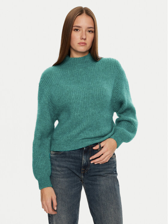 Свитер loose fit East EAST18QH24 American Vintage, зеленый
Свитер loose fit East EAST18QH24 American Vintage, зеленый