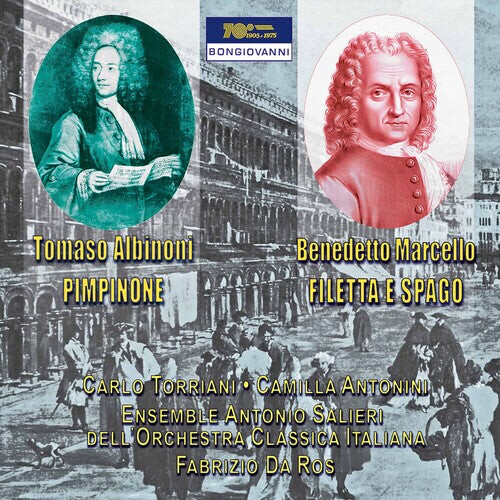 CD диск Albinoni / Antonini / Da Ros: Pimpinone - Filetta E Spago
CD диск Albinoni / Antonini / Da Ros: Pimpinone - Filetta E Spago