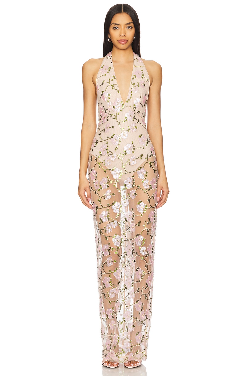 Платье Olympia от Sau Lee, nude multi
Платье Olympia от Sau Lee, nude multi