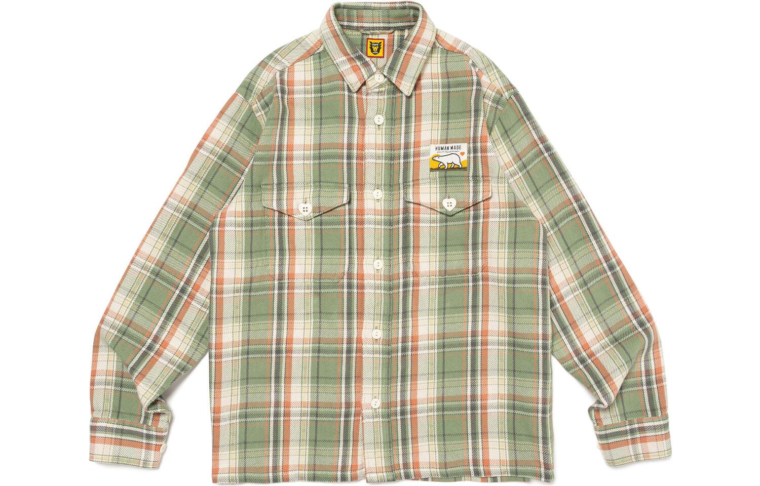 Рубашка Unisex HUMAN MADE, зеленый
Рубашка Unisex HUMAN MADE, зеленый