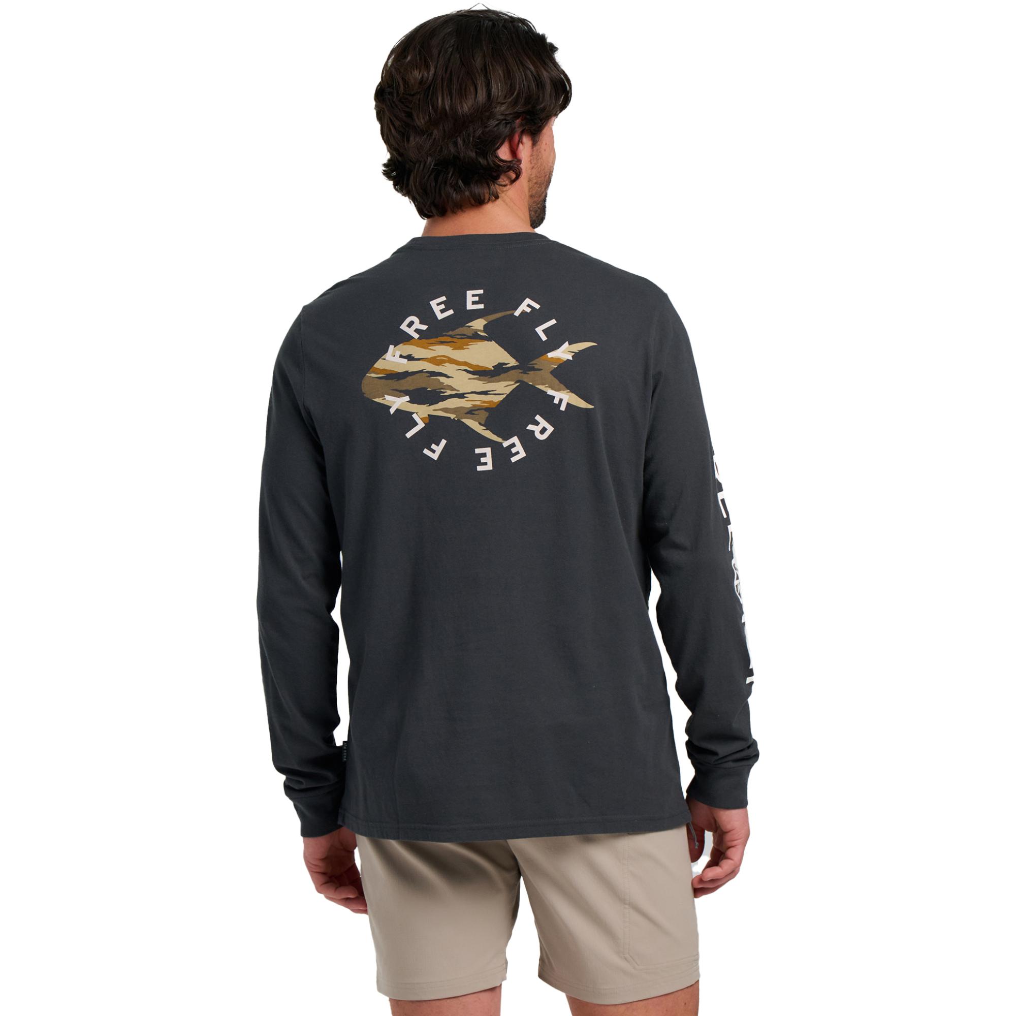 Мужская камуфляжная рубашка с длинным рукавом "Permit" Free Fly, Black Sand
Мужская камуфляжная рубашка с длинным рукавом "Permit" Free Fly, Black Sand