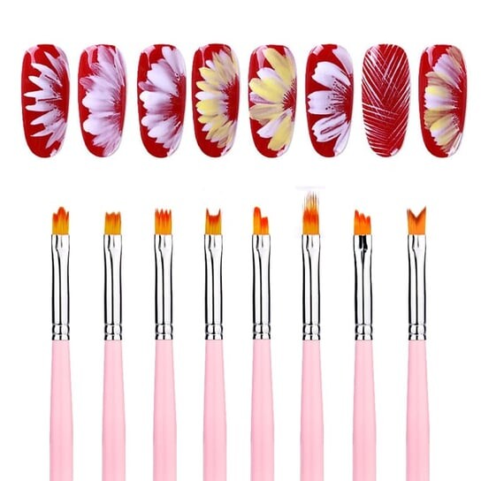 Набор из 8 кистей для украшения маникюра., inna
Набор из 8 кистей для украшения маникюра., inna