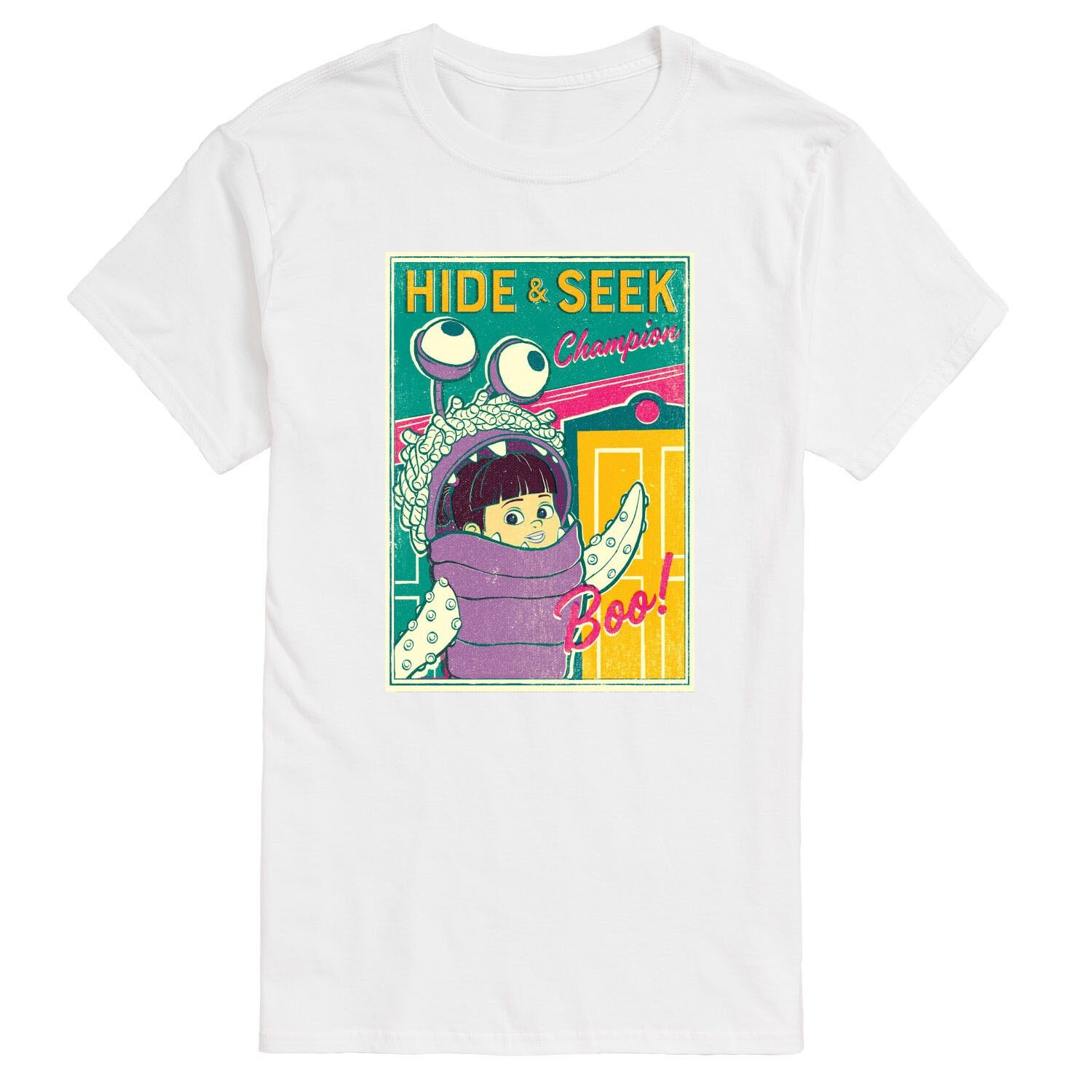 Футболка с рисунком Disney's Monsters Inc. Big & Tall Boo Hide Seek Licensed Character, белый
Футболка с рисунком Disney's Monsters Inc. Big & Tall Boo Hide Seek Licensed Character, белый
