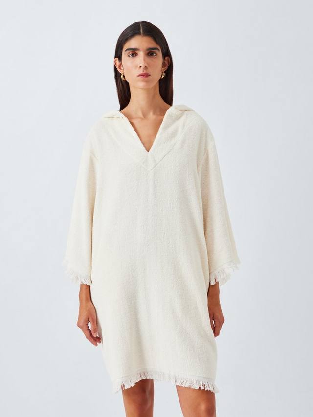 Пляжная рубашка-пончо из махровой ткани John Lewis, Cream
Пляжная рубашка-пончо из махровой ткани John Lewis, Cream