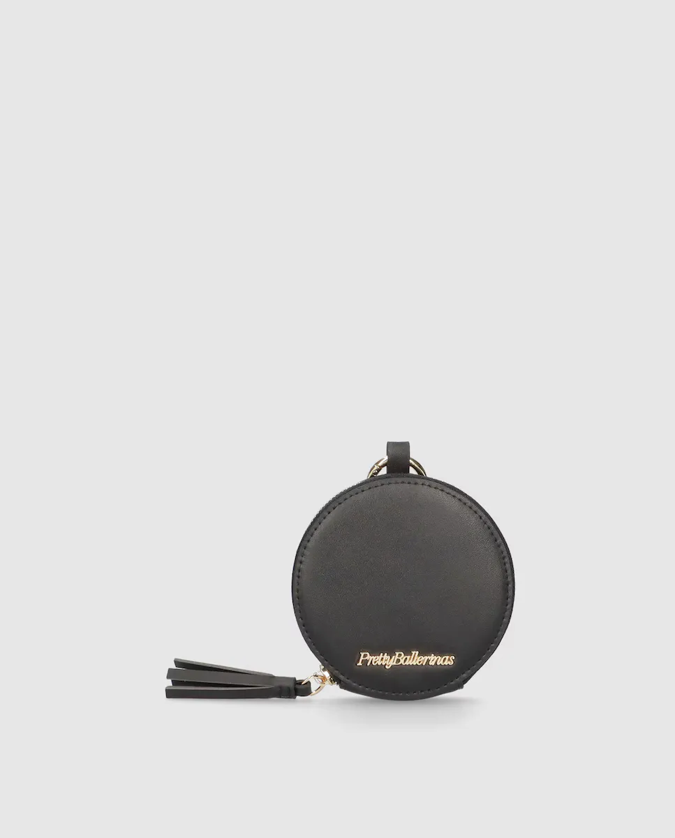 Круглый кошелек из кожи наппа с застежкой-молнией Pretty Ballerinas, черный
Круглый кошелек из кожи наппа с застежкой-молнией Pretty Ballerinas, черный