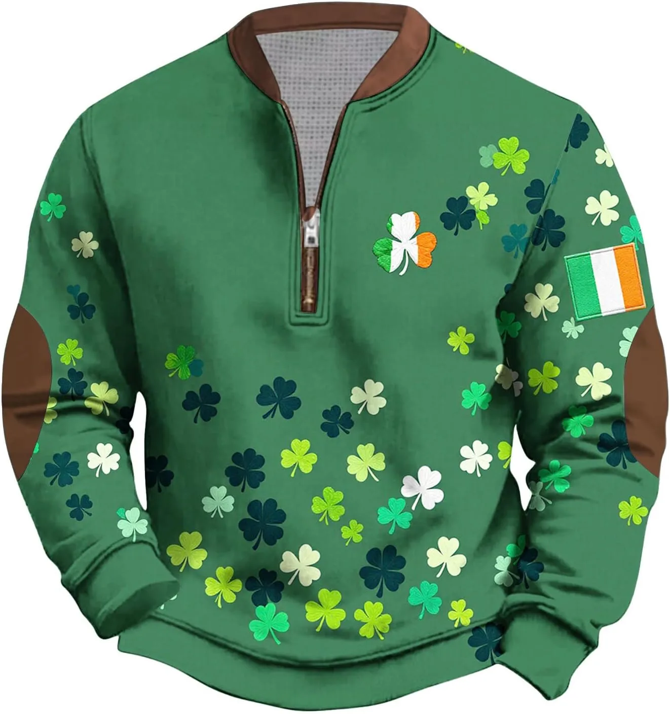 Мужская футболка St Patricks Day Plus Size с принтом клевера MXTPOV
Мужская футболка St Patricks Day Plus Size с принтом клевера MXTPOV