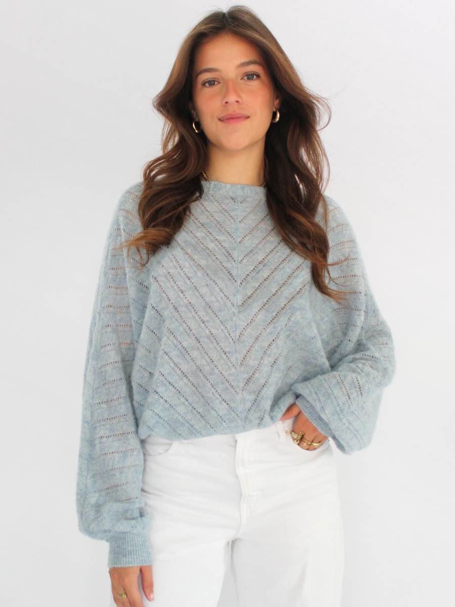 Вязаный кардиган Honnête Atelier Sky, небесно-голубой
Вязаный кардиган Honnête Atelier Sky, небесно-голубой