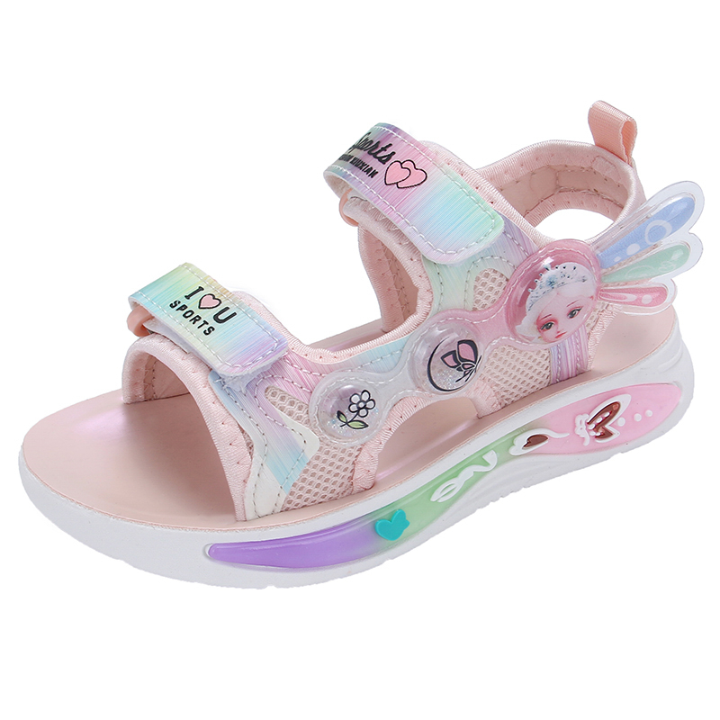 Противоскользящие и износостойкие дышащие детские сандалии KUPE, розовый
Противоскользящие и износостойкие дышащие детские сандалии KUPE, розовый