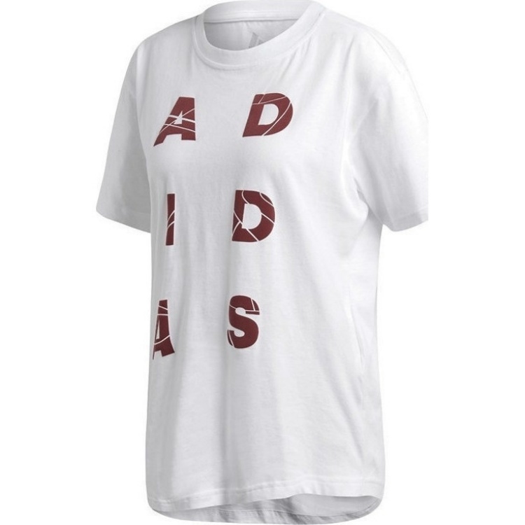 Женская белая футболка Adidas Performance 
Женская белая футболка Adidas Performance