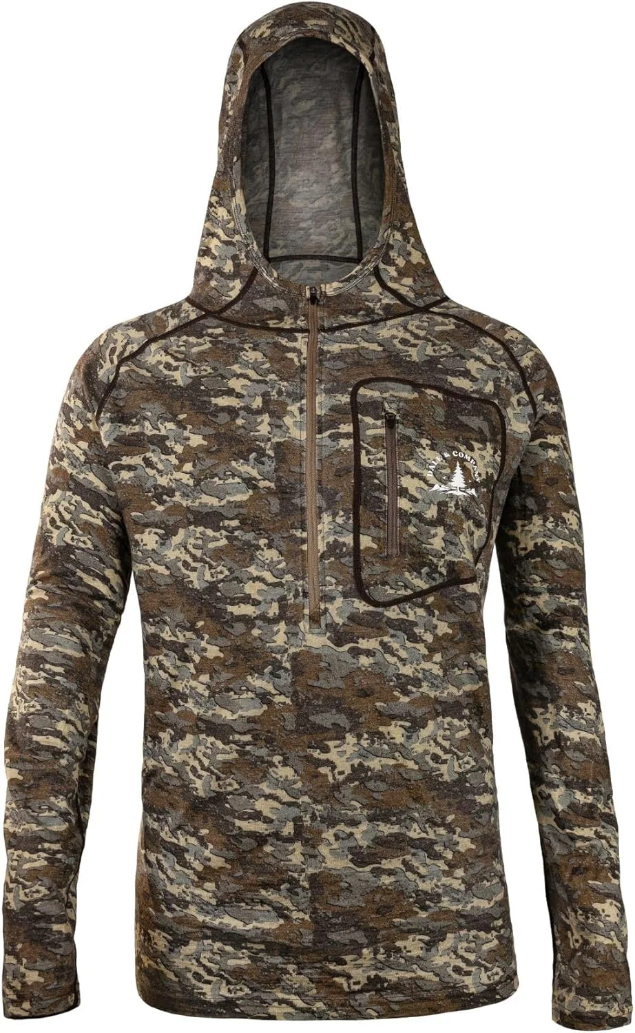 Толстовка с капюшоном Dale & Company из альпаки и мериносовой шерсти для мужчин — термобелье 210 GSM для охоты и холодной погоды
Толстовка с капюшоном Dale & Company из альпаки и мериносовой шерсти для мужчин — термобелье 210 GSM для охоты и холодной погоды