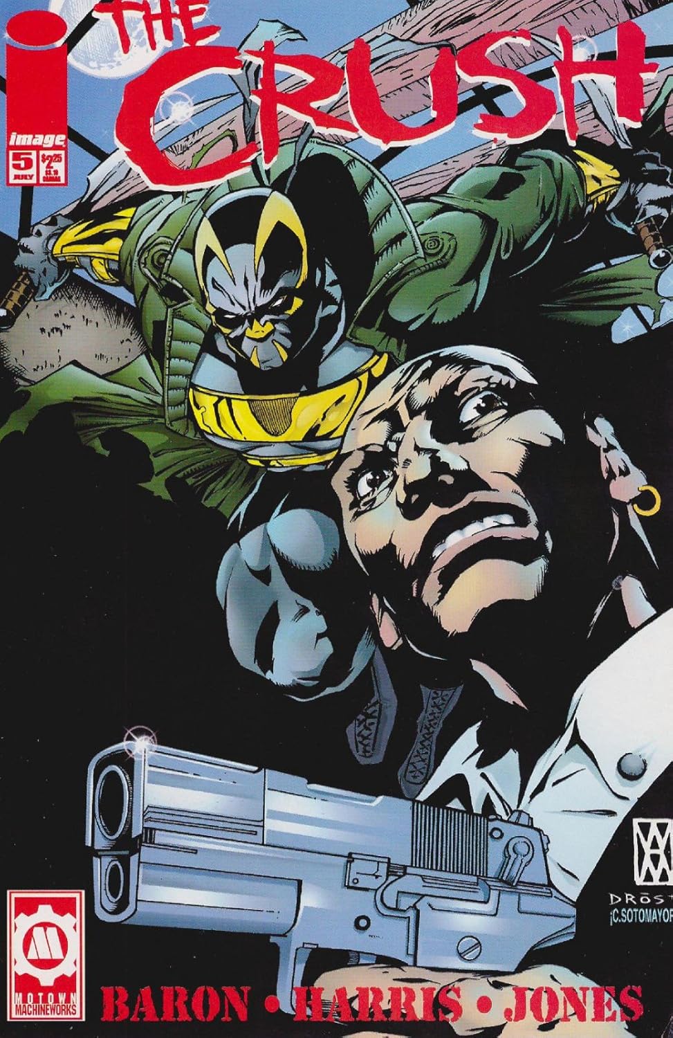 The Crush #5 July 1996 (Image Comics/ Motown Machineworks)
The Crush #5 July 1996 (Image Comics/ Motown Machineworks)