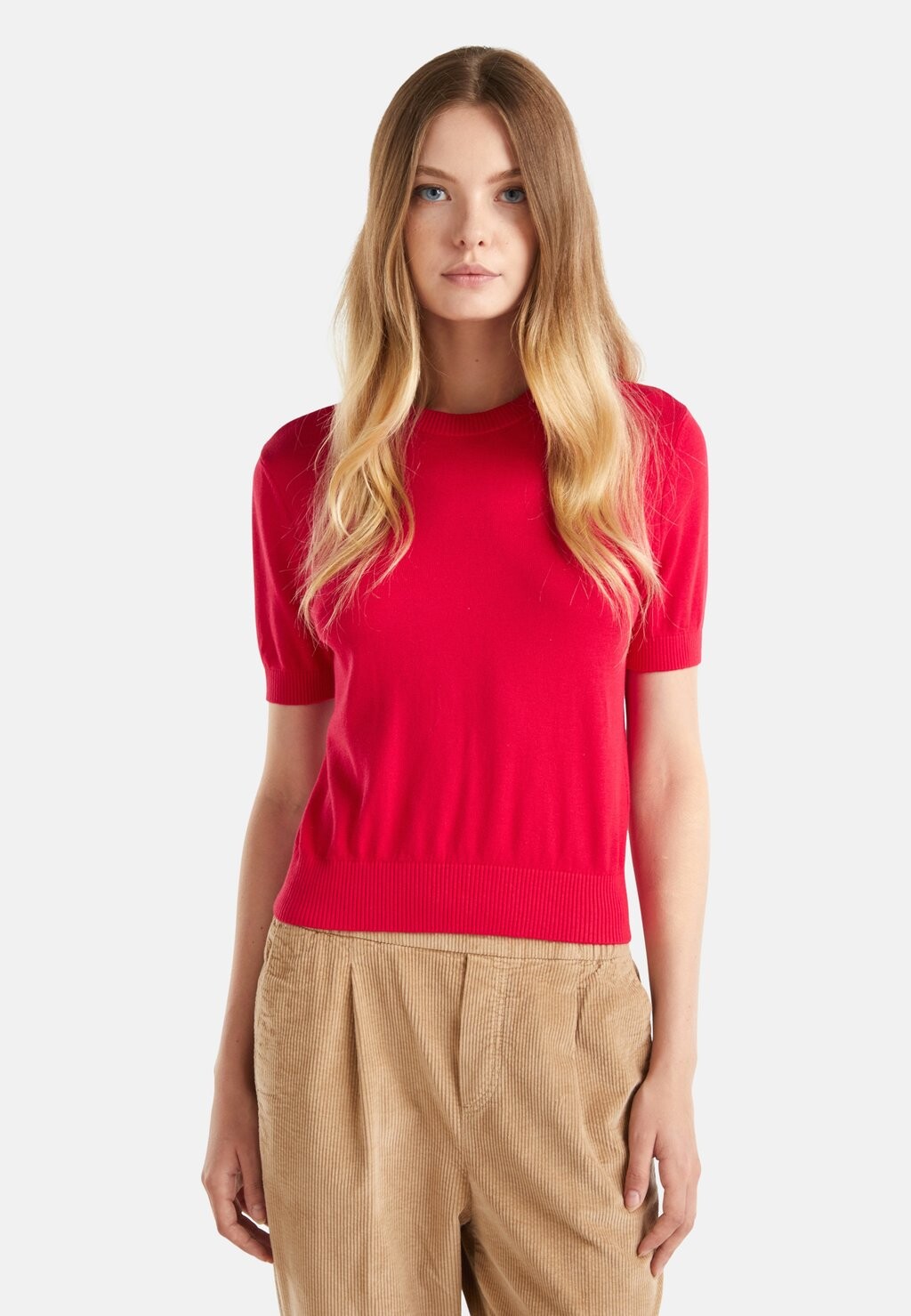 Базовая футболка CREWNECK SHORT SLEEVE REGULAR FIT United Colors of Benetton, красный
Базовая футболка CREWNECK SHORT SLEEVE REGULAR FIT United Colors of Benetton, красный