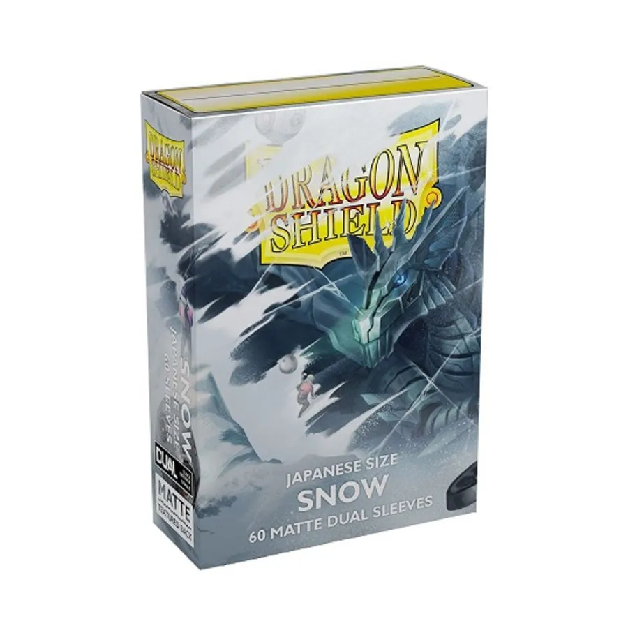 Японские рукава — матовый двойной снег (60), Dragon Shield - Card Sleeves - Japanese
Японские рукава — матовый двойной снег (60), Dragon Shield - Card Sleeves - Japanese