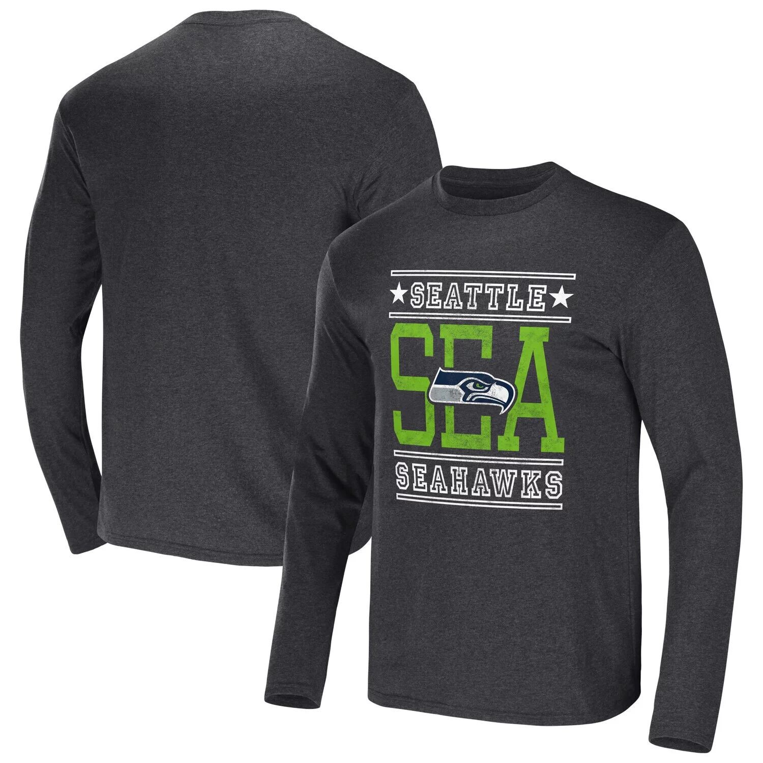 Мужская футболка с длинным рукавом из коллекции NFL x Darius Rucker от Fanatics Heathered Charcoal Seattle Seahawks
Мужская футболка с длинным рукавом из коллекции NFL x Darius Rucker от Fanatics Heathered Charcoal Seattle Seahawks
