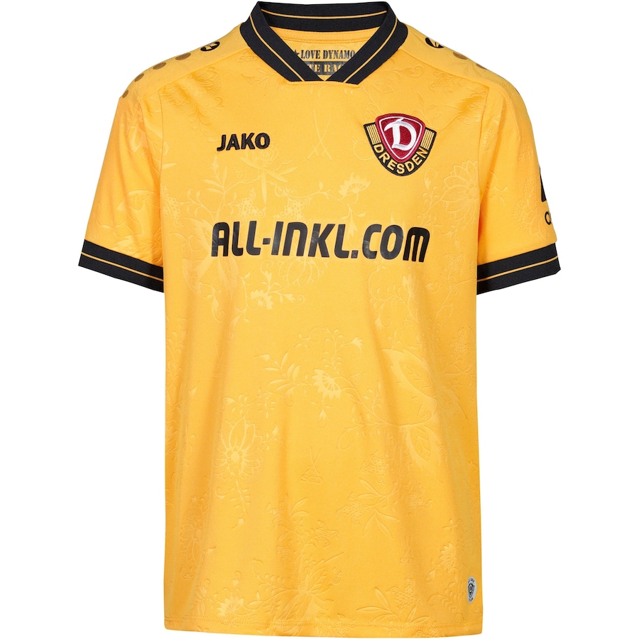Футболка Performance JAKO Dynamo Dresden Home, желтый
Футболка Performance JAKO Dynamo Dresden Home, желтый