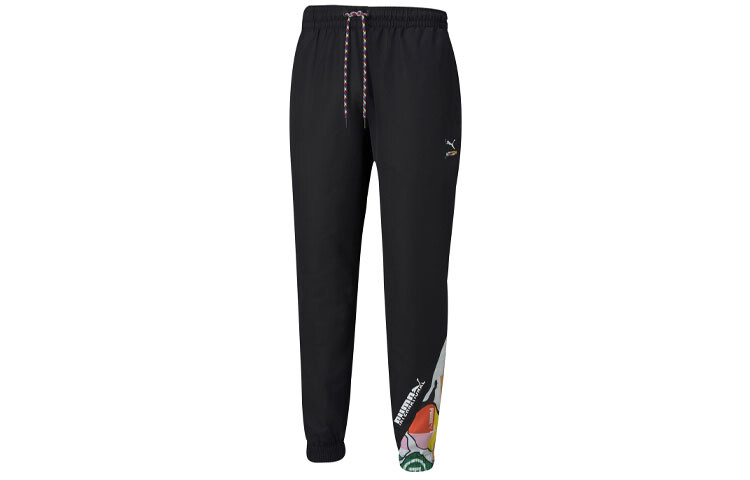 Puma Мужские трикотажные спортивные штаны, черный
Puma Мужские трикотажные спортивные штаны, черный