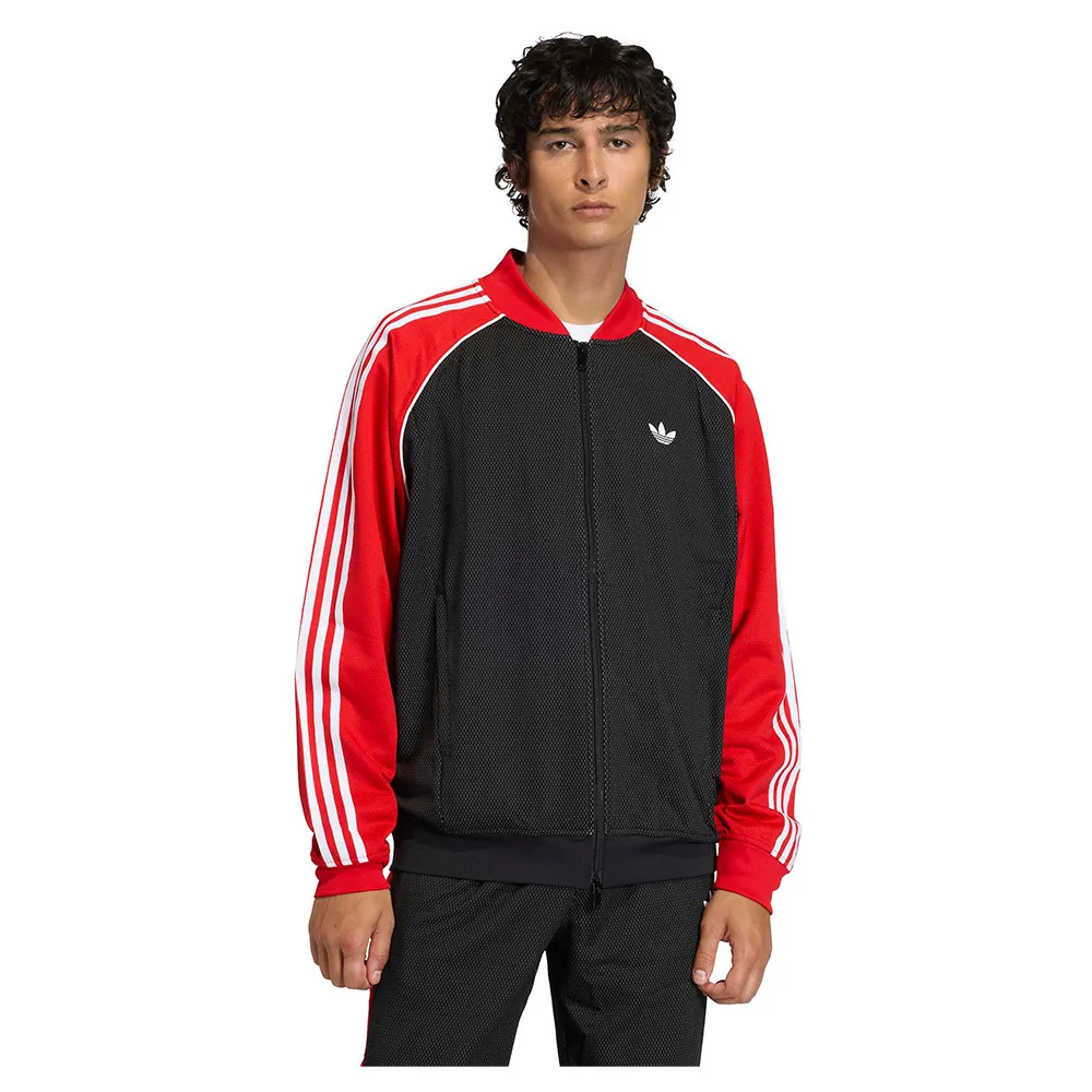 Толстовка adidas Originals SST Loose Mesh на молнии, красный
Толстовка adidas Originals SST Loose Mesh на молнии, красный