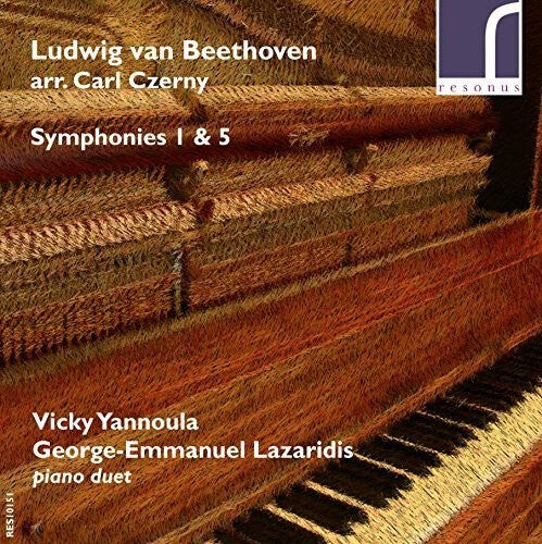 CD диск Beethoven / Yannoula / Lazaridis: Symphonies 1 & 5 for Piano Duet (Arr. Czerny)
CD диск Beethoven / Yannoula / Lazaridis: Symphonies 1 & 5 for Piano Duet (Arr. Czerny)