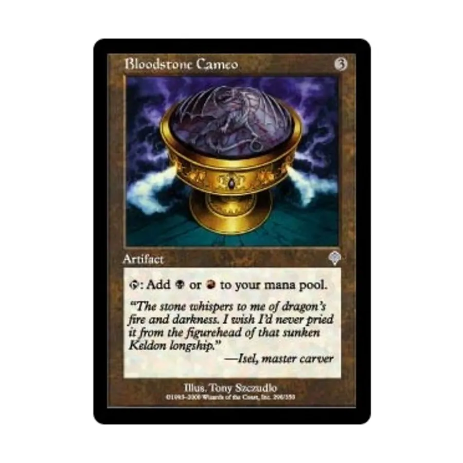 CCG Камео Кровавого камня (U), MTG - Invasion
CCG Камео Кровавого камня (U), MTG - Invasion