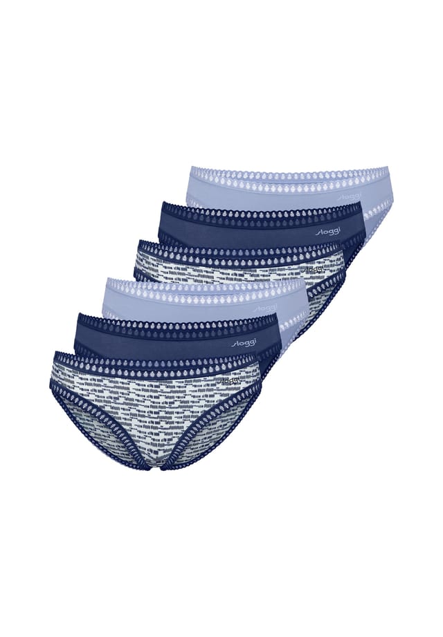 Мини-Трусы 6 пар в упаковке иди в крах Sloggi, мультиколор
Мини-Трусы 6 пар в упаковке иди в крах Sloggi, мультиколор