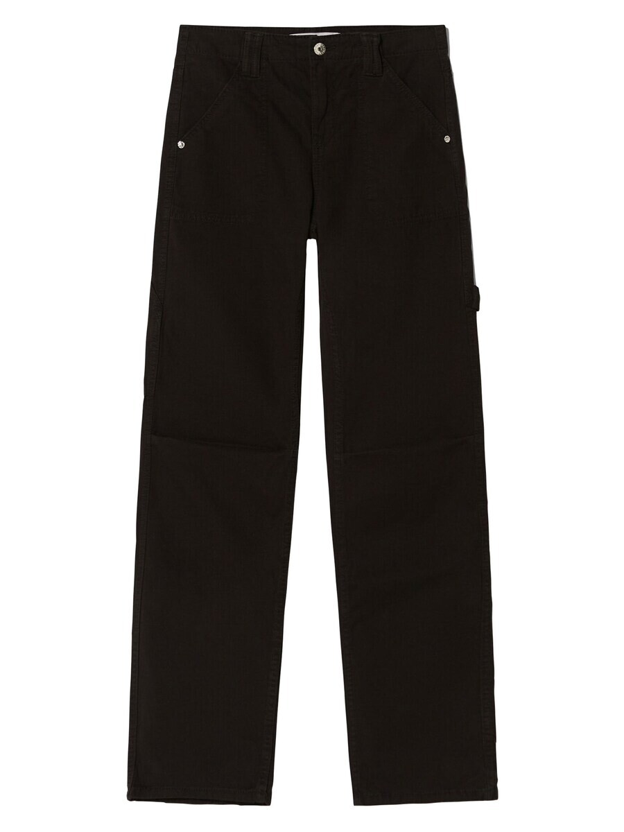 Свободные брюки Bershka, черный
Свободные брюки Bershka, черный