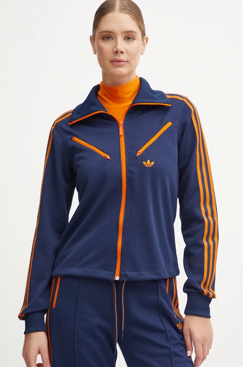 Толстовка Montreal Tracktop adidas Originals, темно-синий
Толстовка Montreal Tracktop adidas Originals, темно-синий