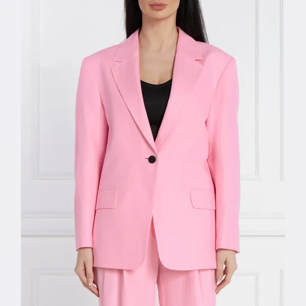 Элегантная куртка свободного кроя Agura с добавлением белья Hugo, розовый
Элегантная куртка свободного кроя Agura с добавлением белья Hugo, розовый