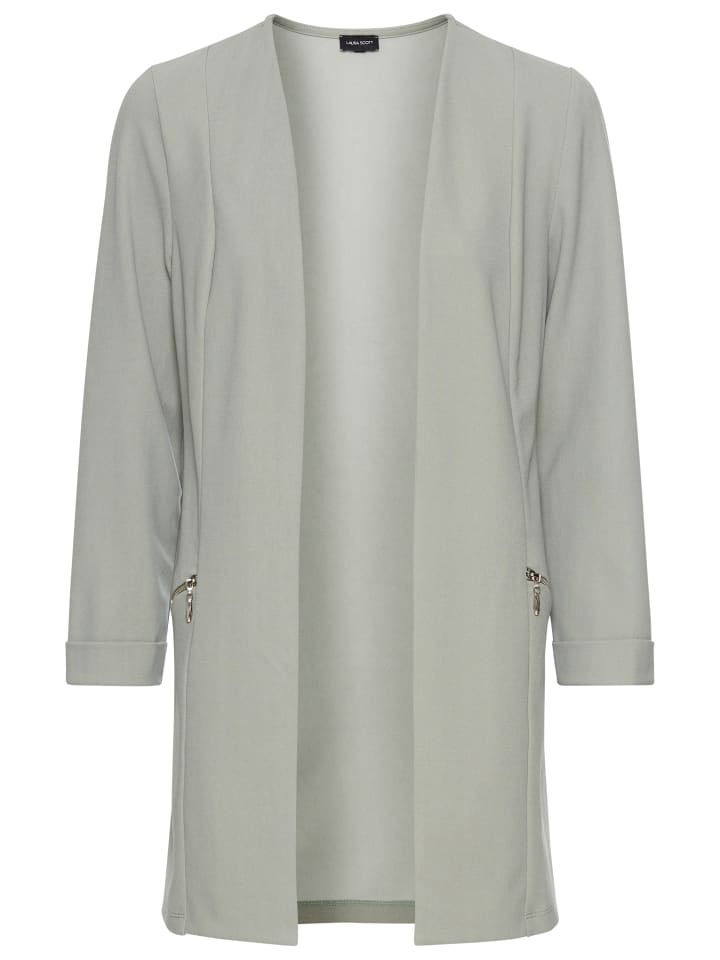Laura Scott Длинный блейзер мятного цвета из эко-материала
Laura Scott Длинный блейзер мятного цвета из эко-материала