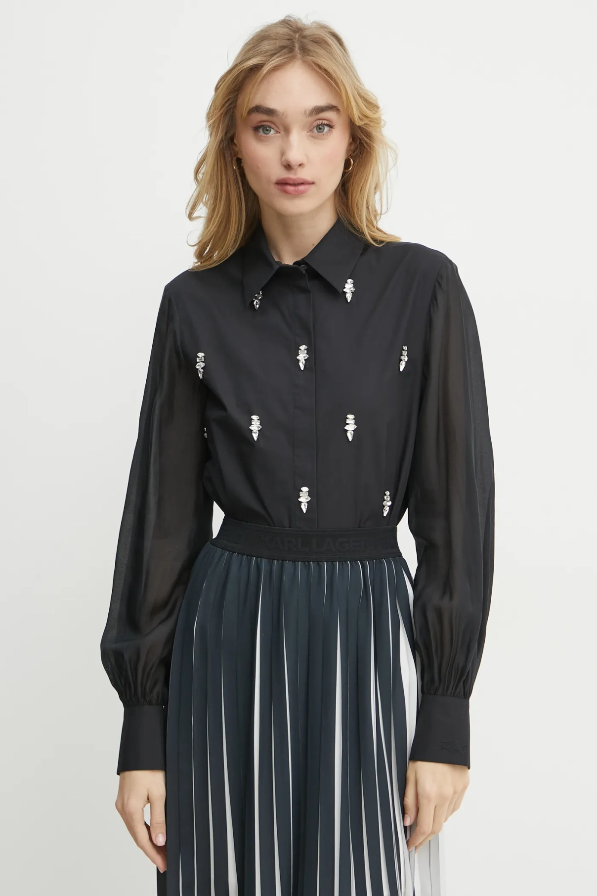 Рубашка Karl Lagerfeld, черный
Рубашка Karl Lagerfeld, черный