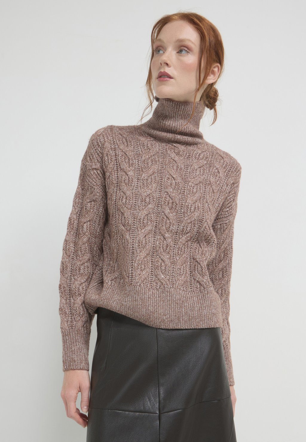 Джемпер À COL ROULÉ Calliope, коричневый
Джемпер À COL ROULÉ Calliope, коричневый