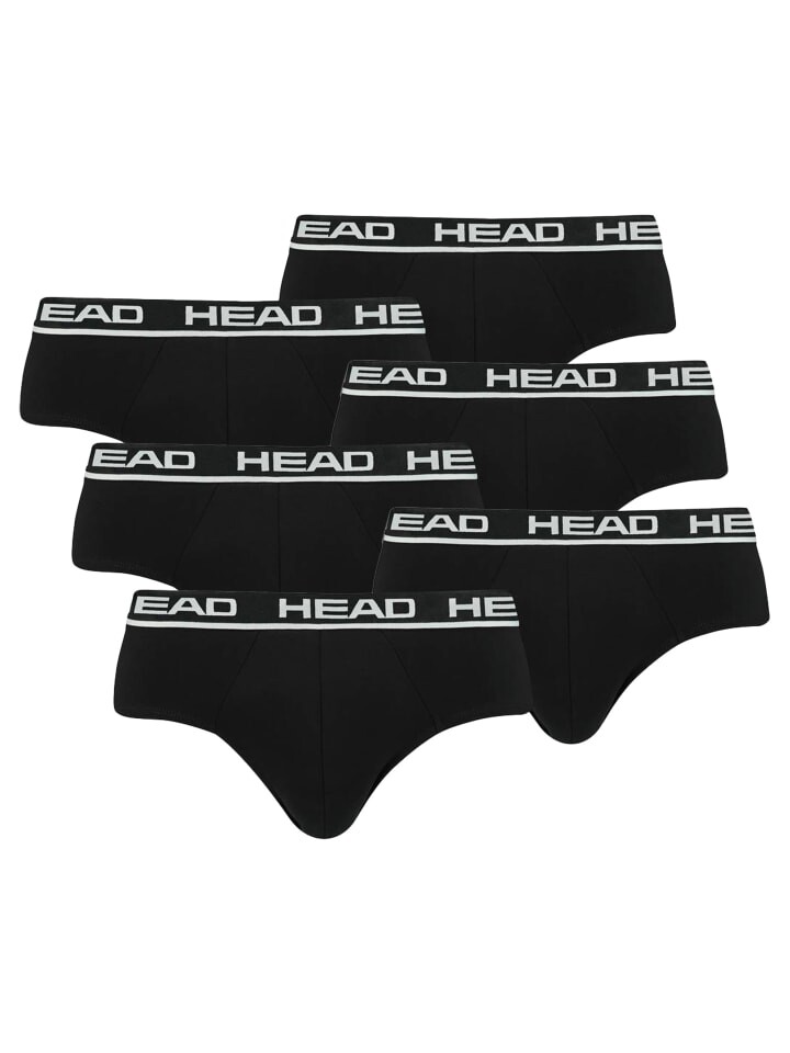 Трусы HEAD Slip 6er Pack, черный
Трусы HEAD Slip 6er Pack, черный