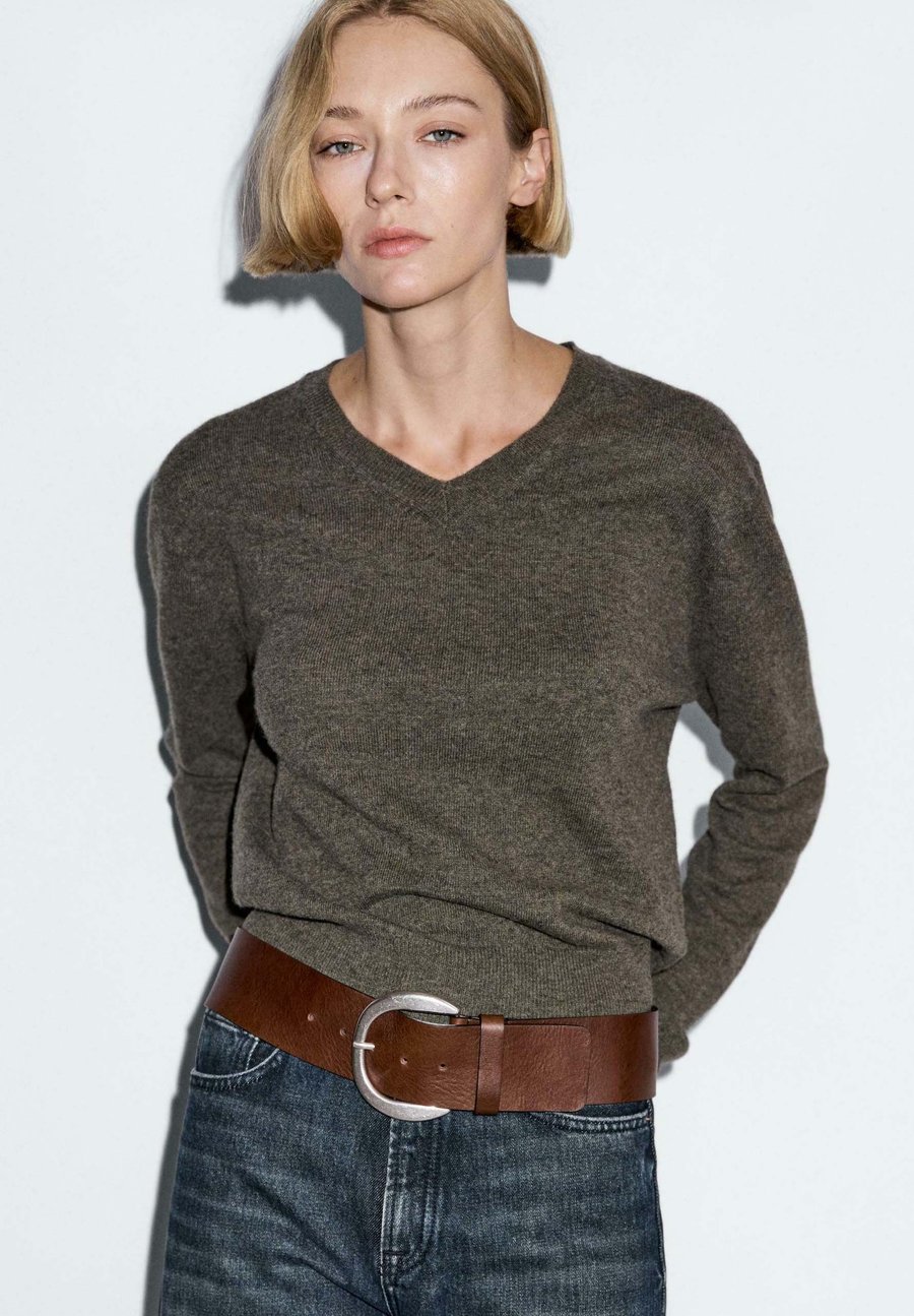 Ремень Massimo Dutti Belt, Dark Brown
Ремень Massimo Dutti Belt, Dark Brown