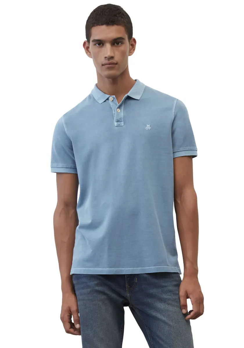 Рубашка-поло Marc O'Polo с изящной вышивкой логотипа, синий
Рубашка-поло Marc O'Polo с изящной вышивкой логотипа, синий
