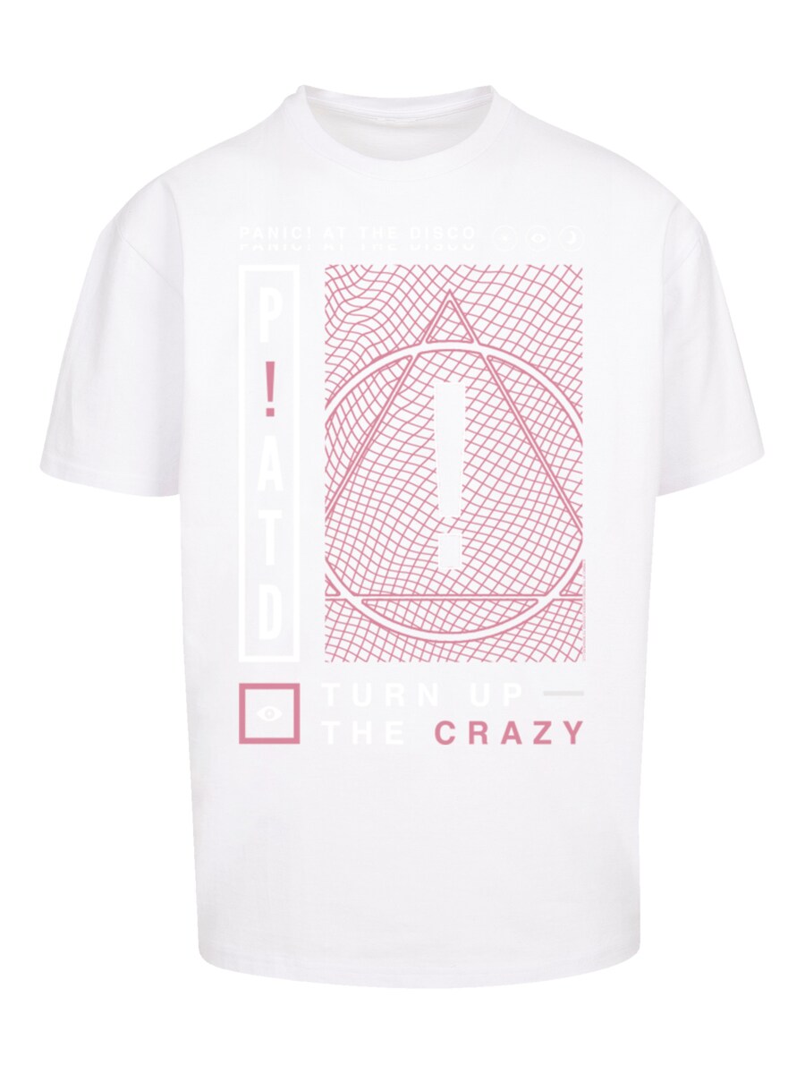 Рубашка F4NT4STIC Panic At The Disco Turn Up The Crazy, белый
Рубашка F4NT4STIC Panic At The Disco Turn Up The Crazy, белый