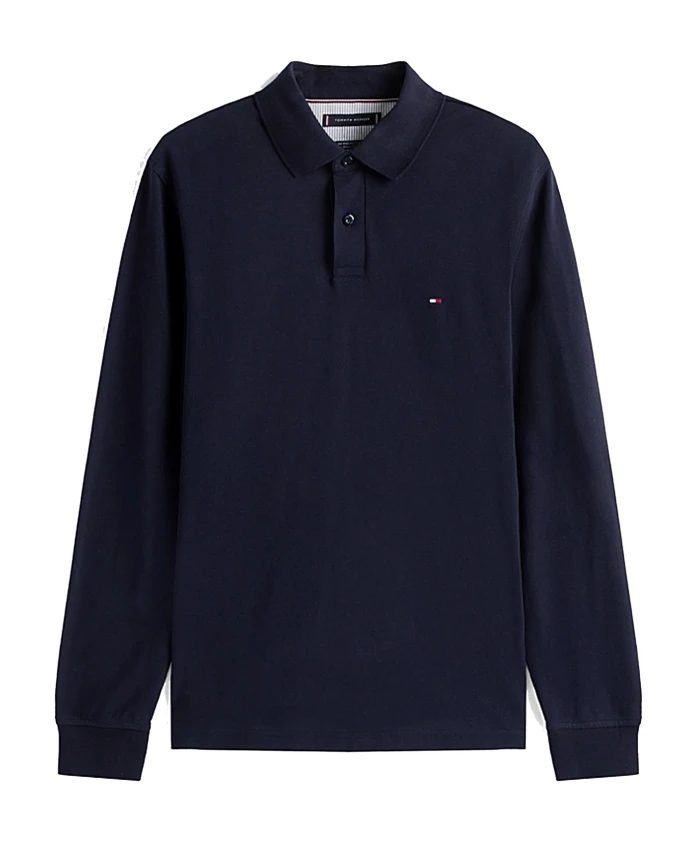 Поло с длинными рукавами, 1985 год. Tommy Hilfiger, синий
Поло с длинными рукавами, 1985 год. Tommy Hilfiger, синий