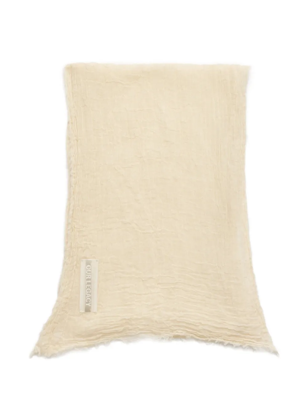 Шарф с жатой текстурой Our Legacy, бежевый
Шарф с жатой текстурой Our Legacy, бежевый