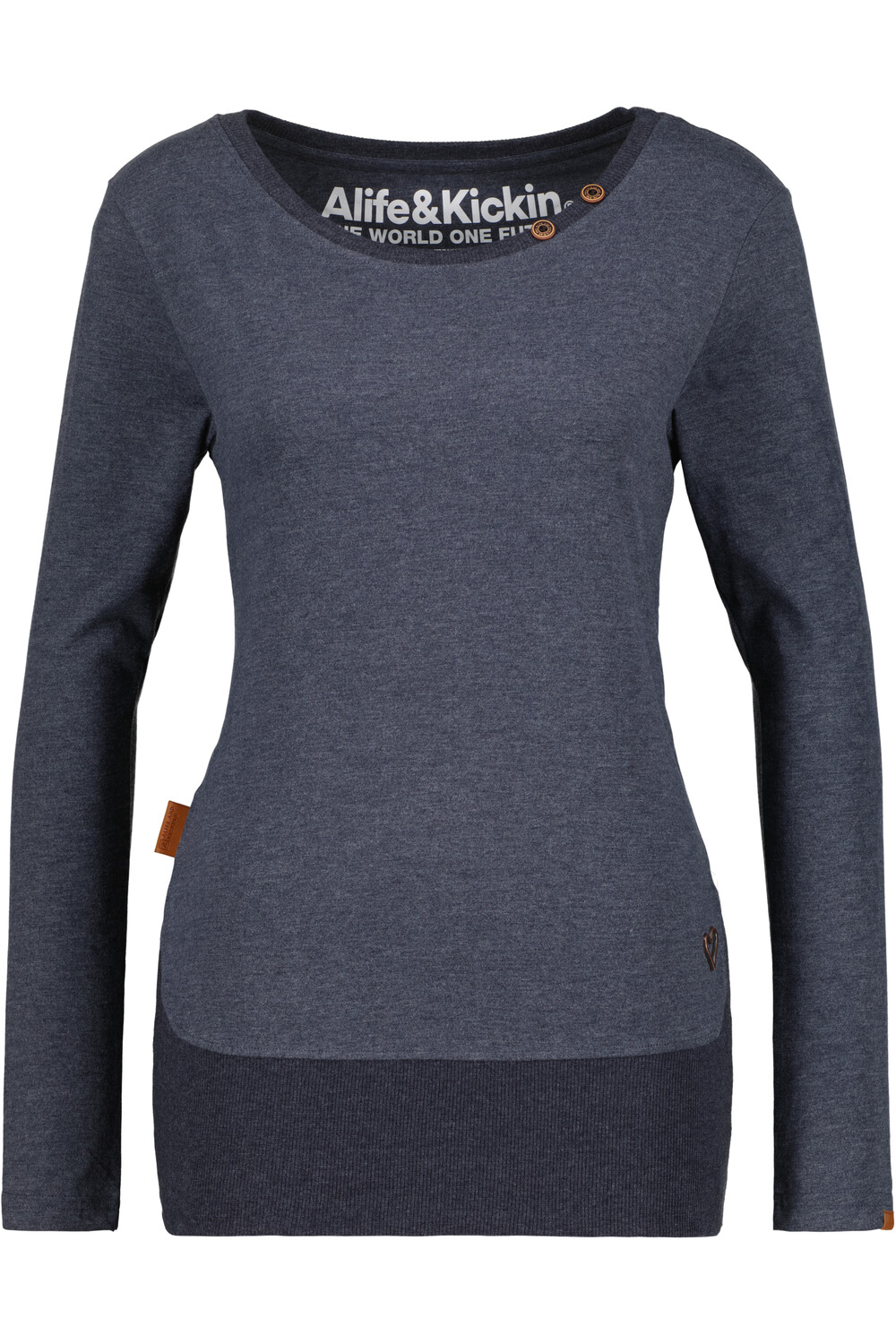 Лонгслив alife and kickin, Langarmshirt, Pullover, Longshirt CocoAK A Long, морской
Лонгслив alife and kickin, Langarmshirt, Pullover, Longshirt CocoAK A Long, морской