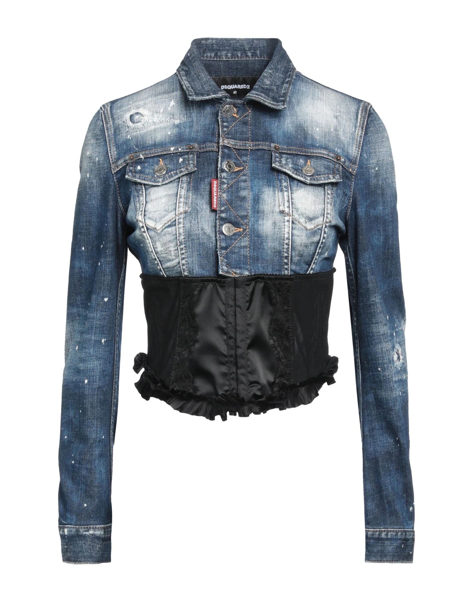 Куртка джинсовая Dsquared2, синий 
Куртка джинсовая Dsquared2, синий