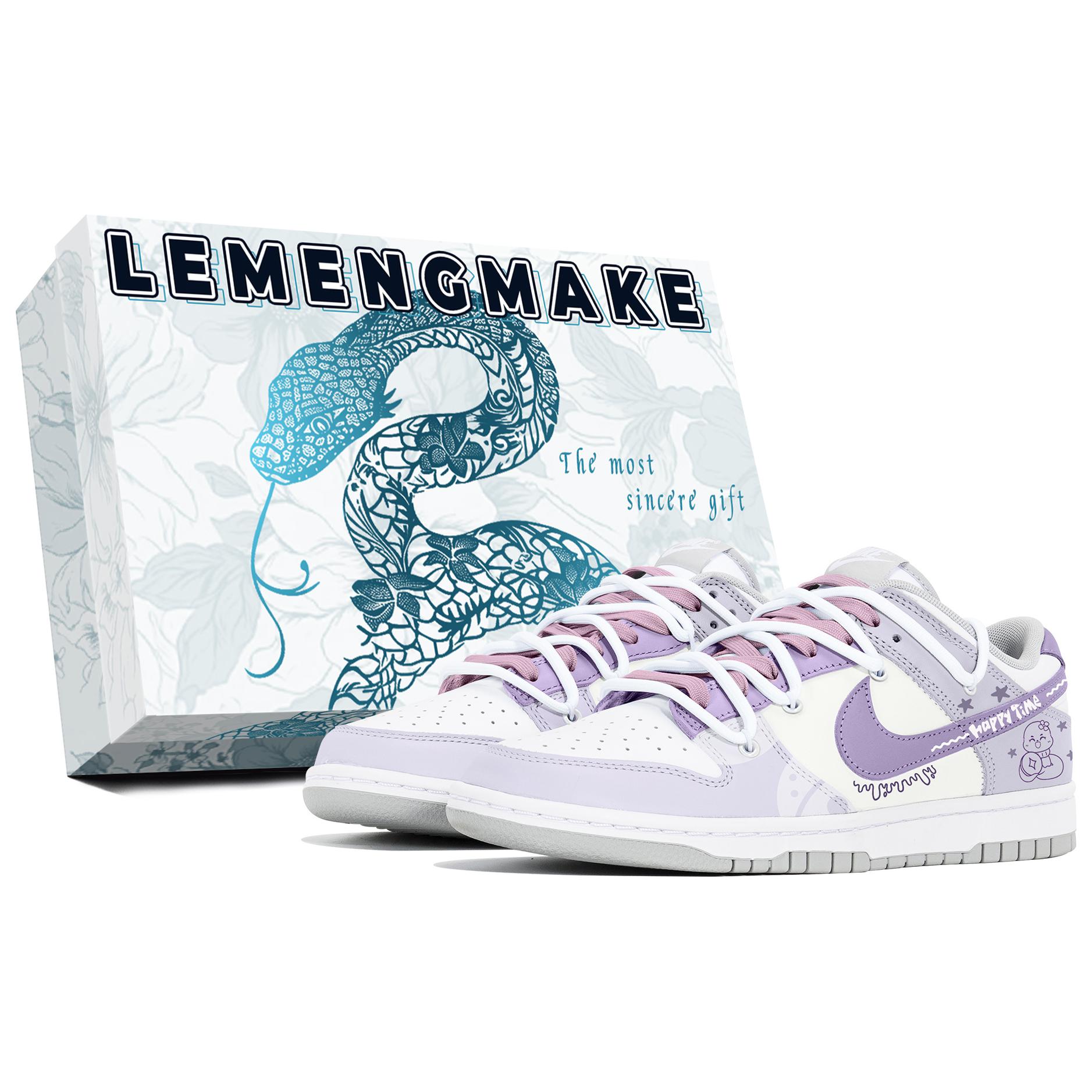 Nike Кроссовки для скейтбординга Dunk Joy Lemon, износостойкие, белые, мужские
Nike Кроссовки для скейтбординга Dunk Joy Lemon, износостойкие, белые, мужские