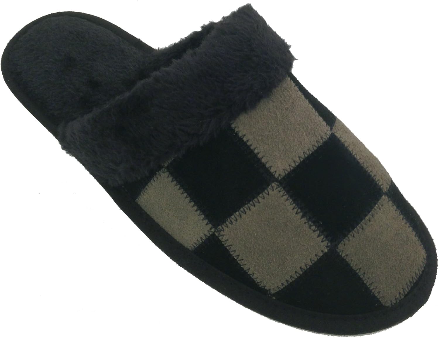 Мужские тапочки B6A229E с замшевой кожаной вставкой, в клетку, с теплой меховой подкладкой G4U-Ec, черный/серый
Мужские тапочки B6A229E с замшевой кожаной вставкой, в клетку, с теплой меховой подкладкой G4U-Ec, черный/серый