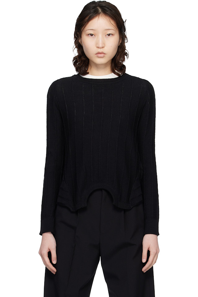 Свитер вверх ногами Mm6 Maison Margiela, черный
Свитер вверх ногами Mm6 Maison Margiela, черный