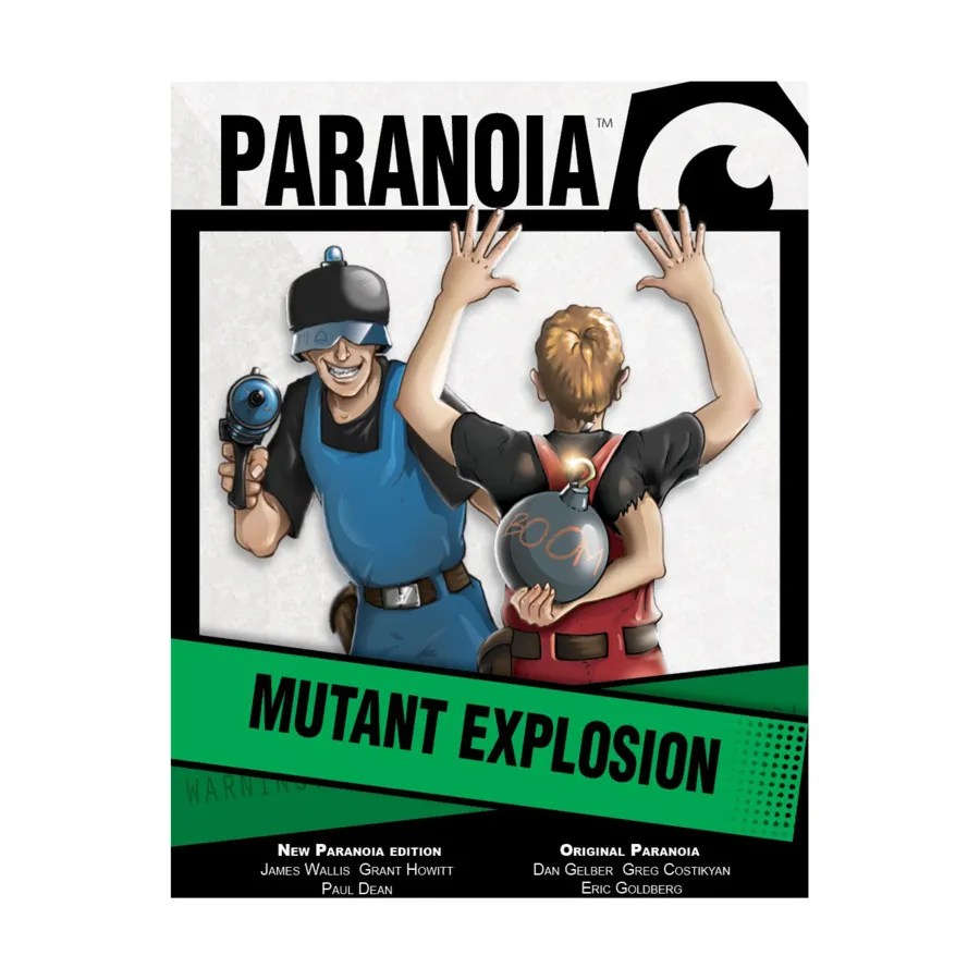 Бокс-сет Paranoia - Mutant Explosion, Paranoia - Red Clearance Edition
Бокс-сет Paranoia - Mutant Explosion, Paranoia - Red Clearance Edition