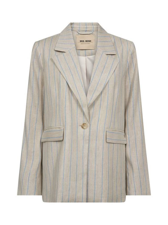 Нэнси полосатый блейзер из льняной смеси MOS MOSH, Beige
Нэнси полосатый блейзер из льняной смеси MOS MOSH, Beige