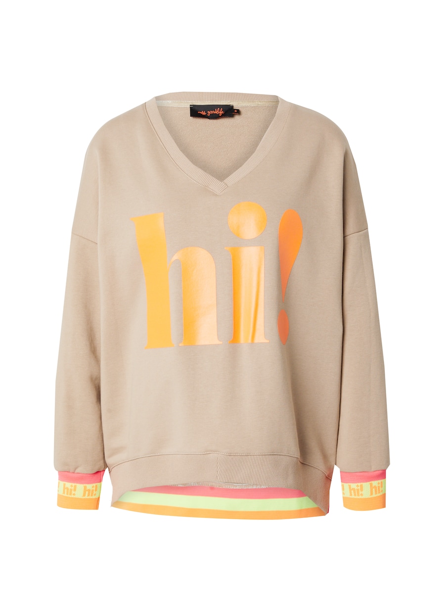 Толстовка miss goodlife Hi!, песочный
Толстовка miss goodlife Hi!, песочный