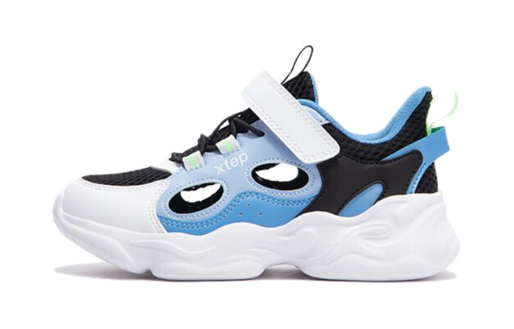 Детские противоскользящие повседневные кроссовки для детей 3-7 лет XTEP, белый/синий/черный
Детские противоскользящие повседневные кроссовки для детей 3-7 лет XTEP, белый/синий/черный