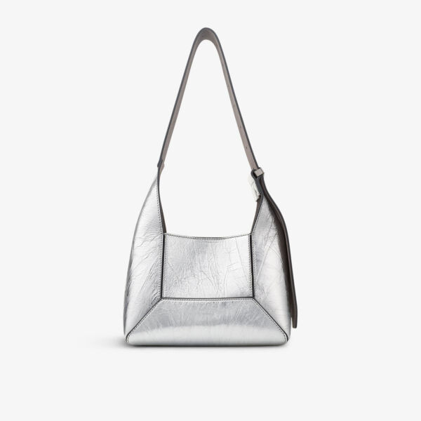 Сумка-Хобо Diamond из металлизированной кожи Jimmy Choo, серебряный, Серебристый, Сумка-Хобо Diamond из металлизированной кожи Jimmy Choo, серебряный
Сумка-Хобо Diamond из металлизированной кожи Jimmy Choo, серебряный, Серебристый, Сумка-Хобо Diamond из металлизированной кожи Jimmy Choo, серебряный