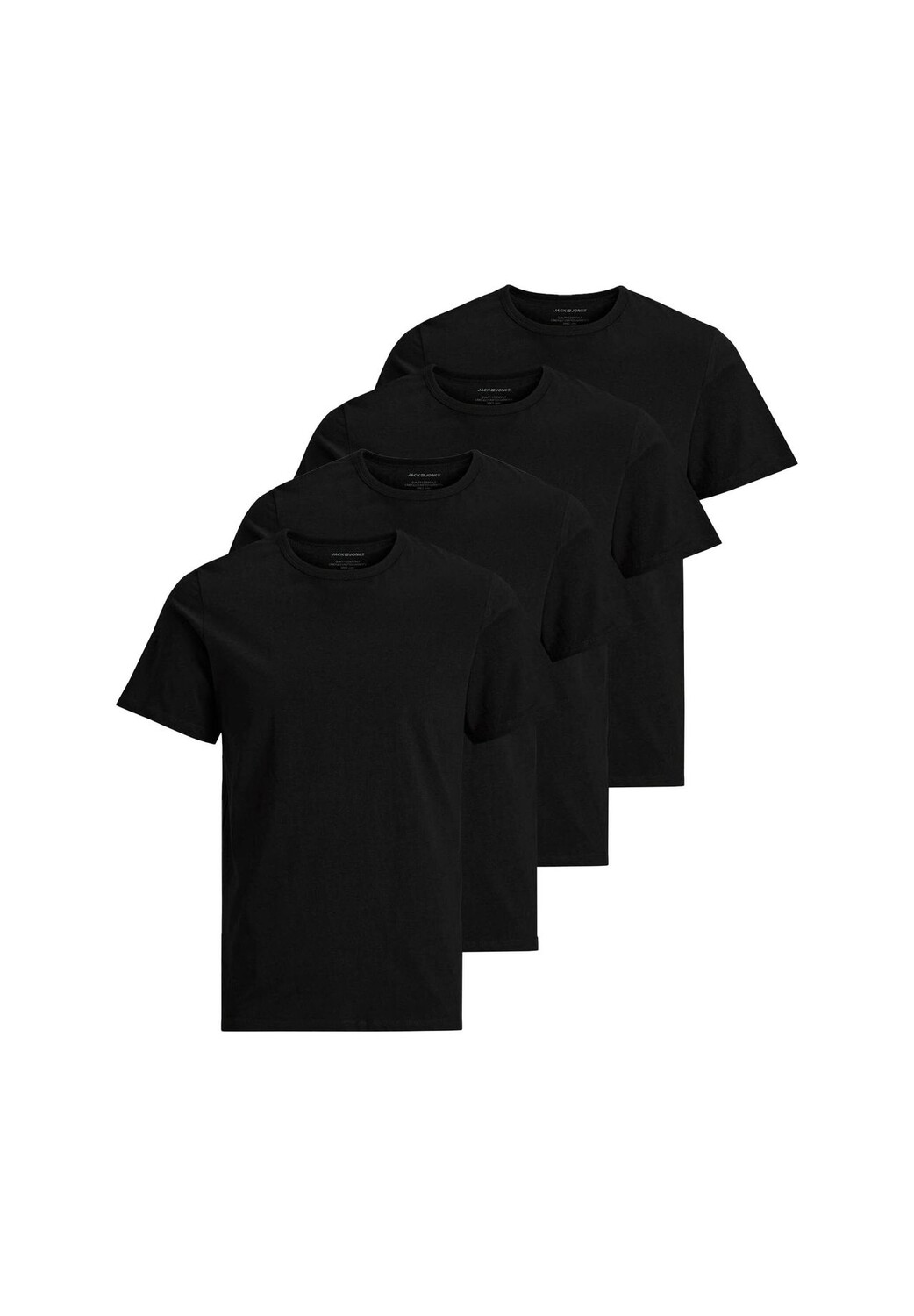 Мужская футболка, 4 шт. в упаковке - JACBASIC CREW NECK TEE, с коротким рукавом, однотонная, хлопок JACK & JONES, черный
Мужская футболка, 4 шт. в упаковке - JACBASIC CREW NECK TEE, с коротким рукавом, однотонная, хлопок JACK & JONES, черный