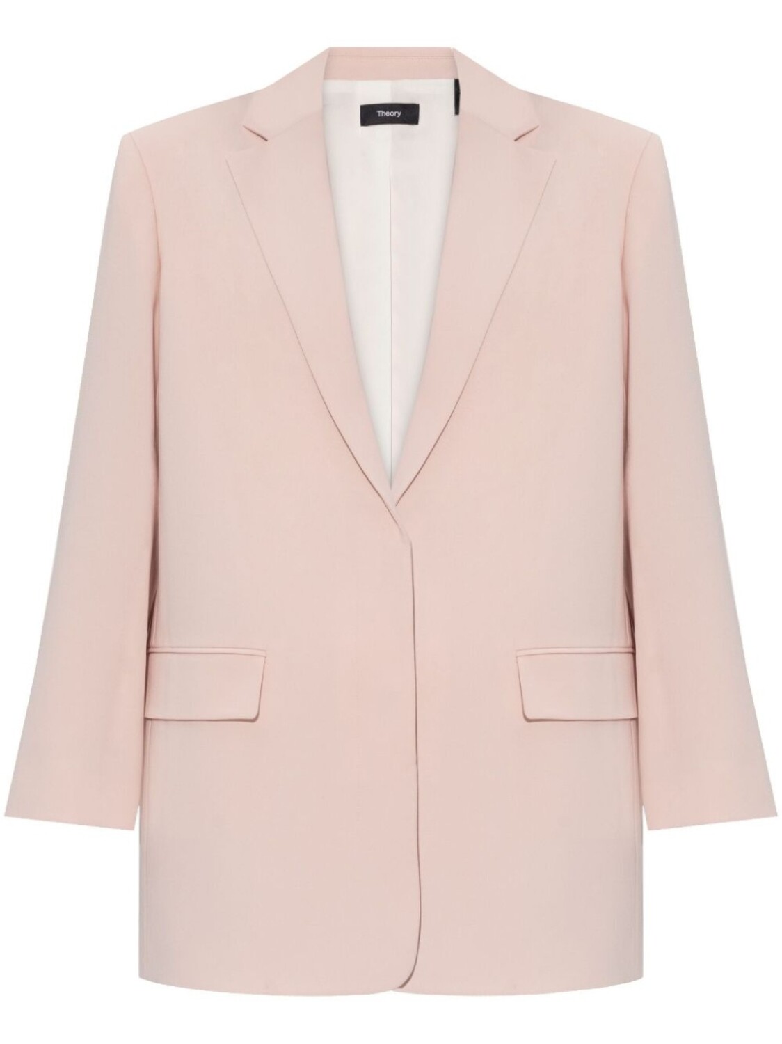 Однобортный пиджак Theory, розовый
Однобортный пиджак Theory, розовый